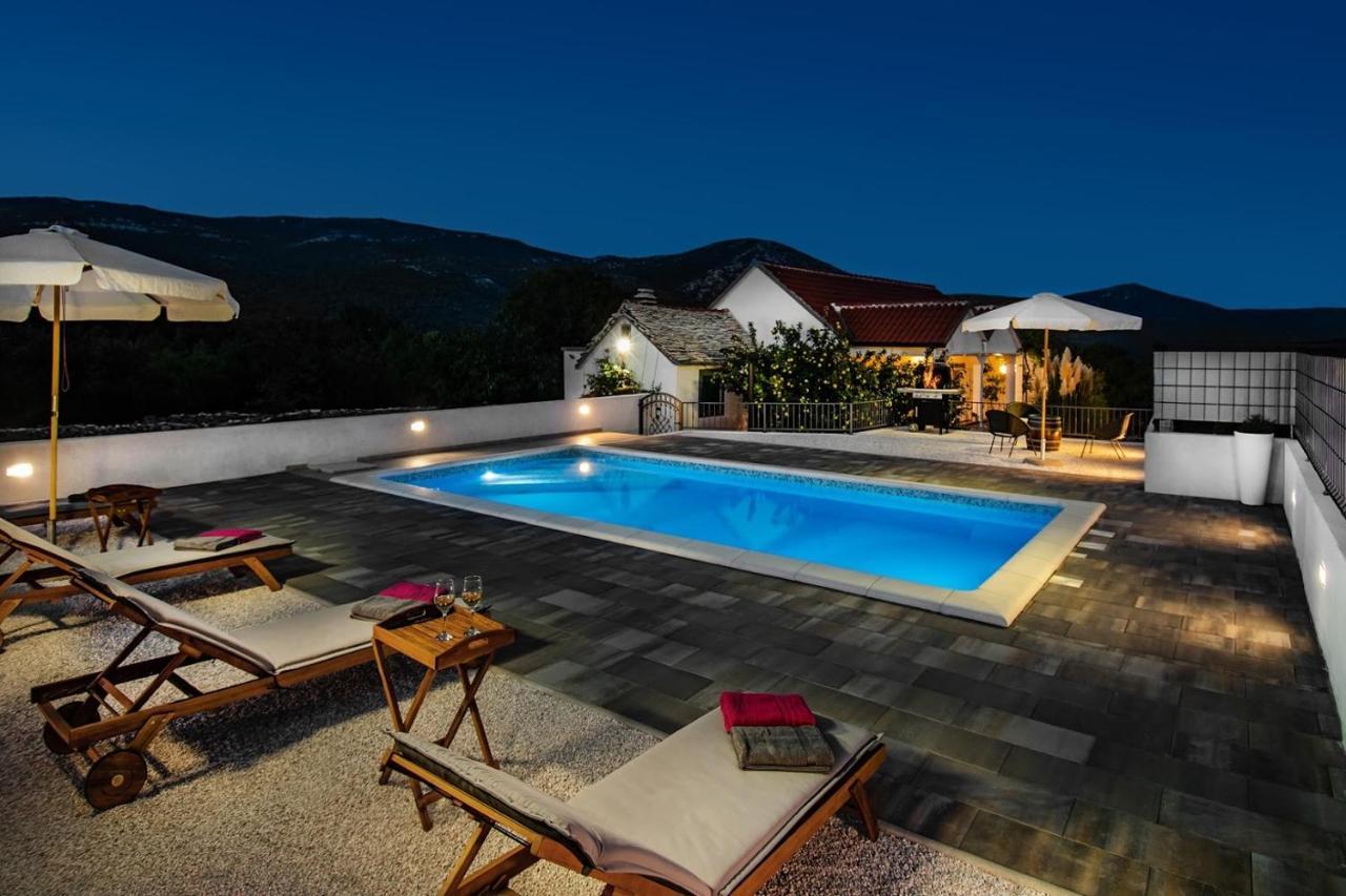 House Camellia With Fenced Pool And Playground Villa Blizna Donja Exteriör bild